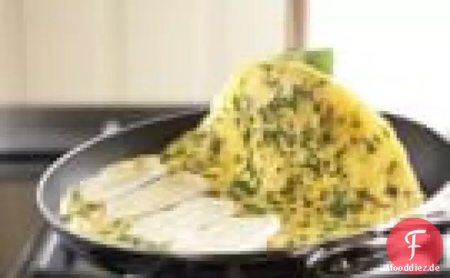 Kräuter-Brie-Omelett