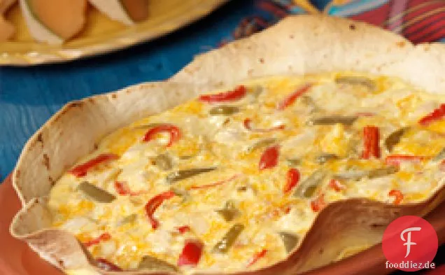 Südwestliche Fajita Quiche