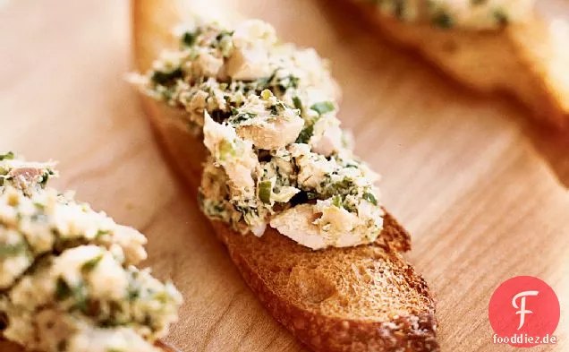 Würzige Thunfisch-Rillettes