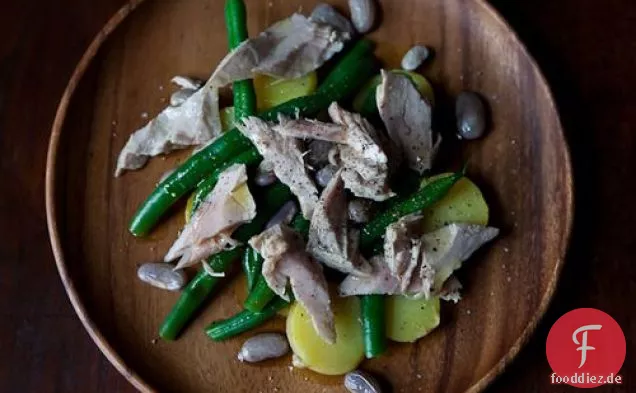 Warmer Thunfisch-Bohnen-Salat