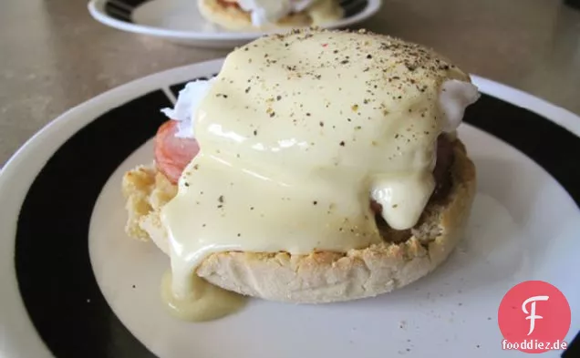 Einfache Eier Benedict