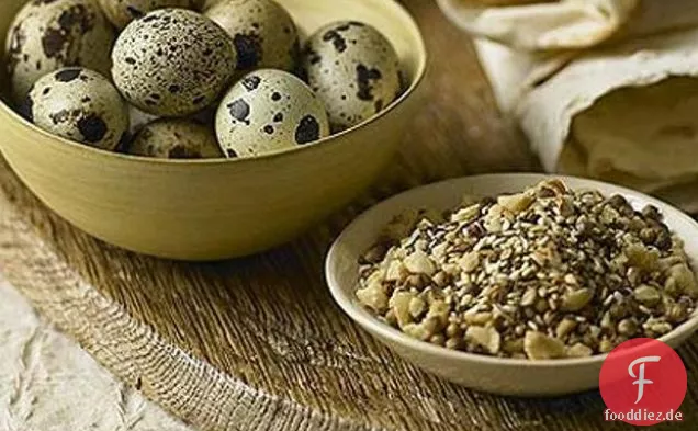 Wachteleier mit Dukkah