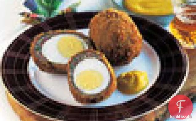 Scotch Eier mit frischen Kräutern