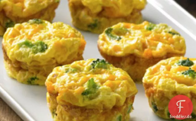 Knusprige Veggie Mini Quiches