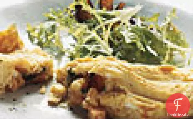 Petersilien-Crouton-Omeletts mit Gruyère
