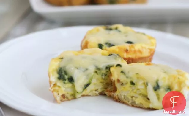 Spinat & Dubliner Käse Eierbecher