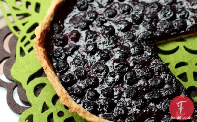 Brillante & schöne Blaubeertarte