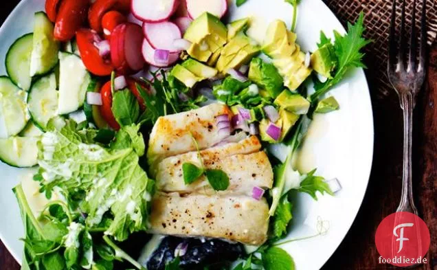Zitronen-Buttermilch-Dressing