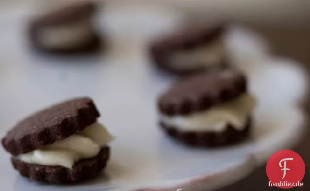 Minty Schokolade Weihnachtsplätzchen Rezept