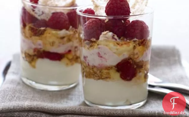 Cranachan, Kleine Töpfe Himbeergenuss