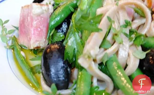 Der Scharf Angebratene Thunfisch-Nicoise