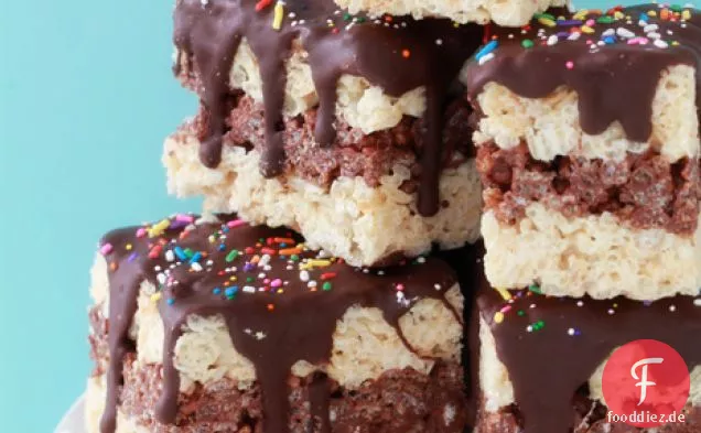 Reis Krispie Kuchen Quadrate