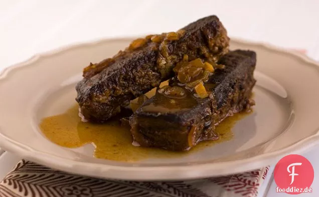 Slow-Cooker Rindfleisch Kurze Rippen