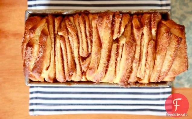Zimt Zucker Pull-Apart Brot