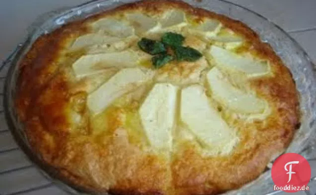 Irischer Apfel Dulce De Leche Kuchen