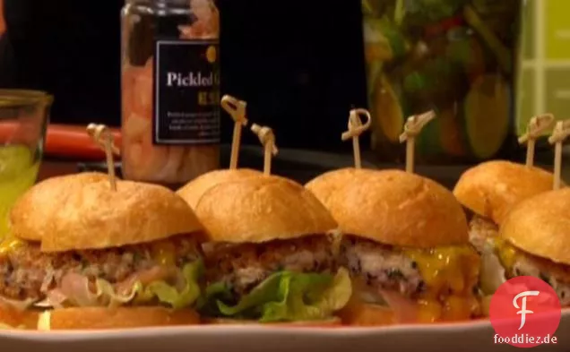 Knusprige Thunfisch-Burger