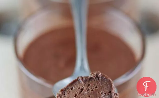 Milch- und Schokoladenmousse