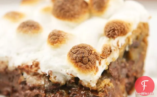 Rolo-gefüllte Marshmallow Brownies