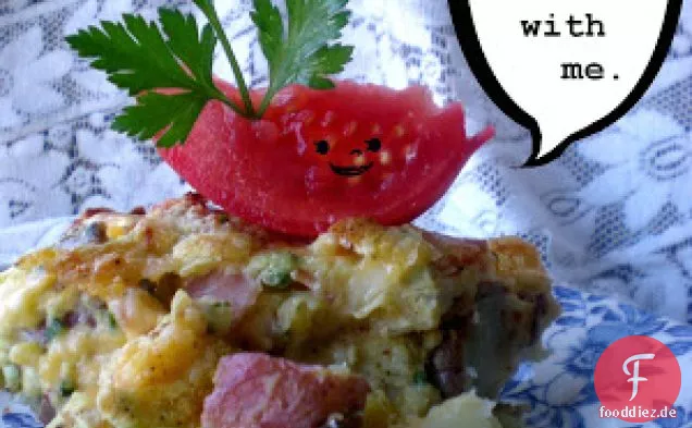 Samstagmorgen Purty Potato Pie