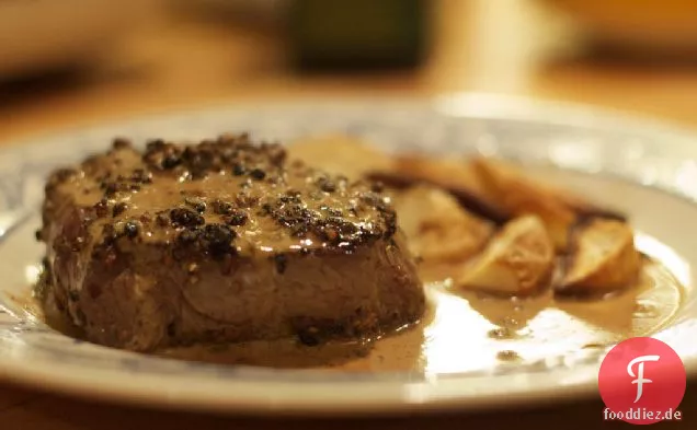 Unser Steak Au Poivre Rezept