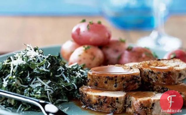 Schweinefleisch au Poivre