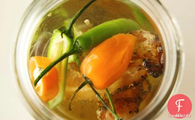 Speck & Pfeffer infundiert Wodka