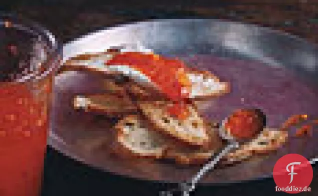 Würzige Rote-Pfeffer-Gelee