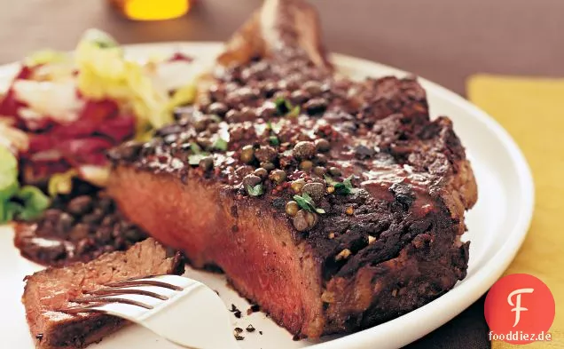 Rib-Eye-Steak au Poivre