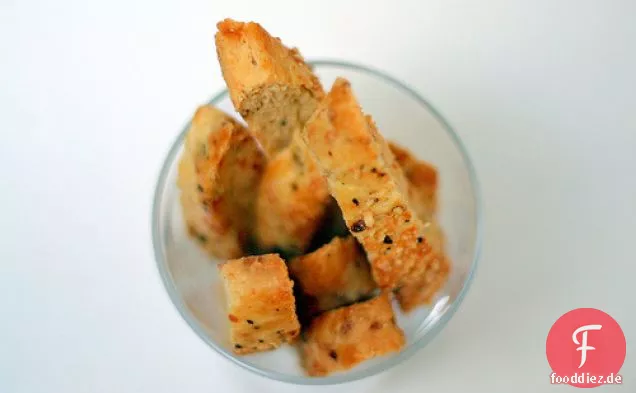 Parmesan Schwarzer Pfeffer Biscotti