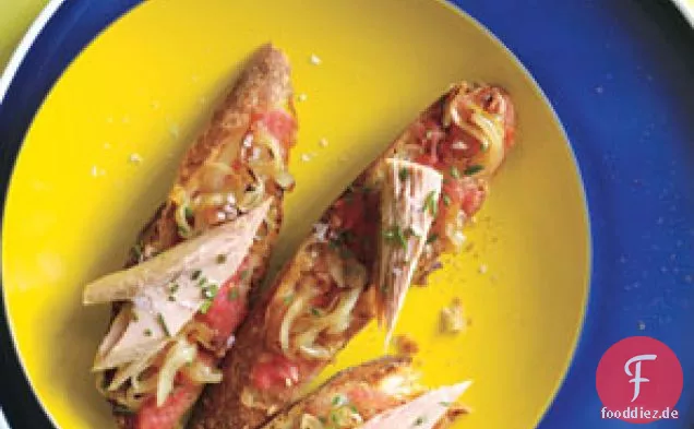 Thunfisch Auf Toast