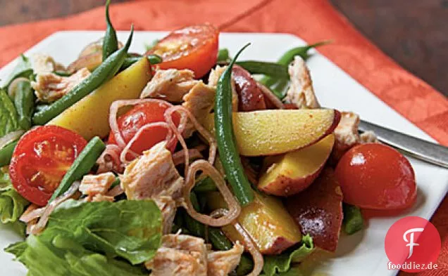 Thunfisch und Kartoffelsalat nach spanischer Art