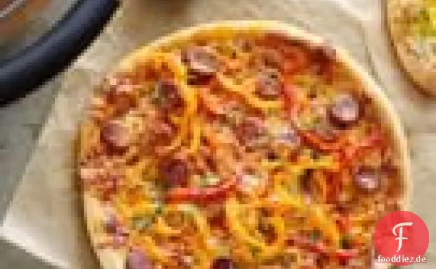 Drei-Pfeffer-Pizza