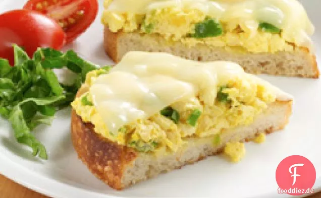 Sandwiches mit Ei und Pfeffer