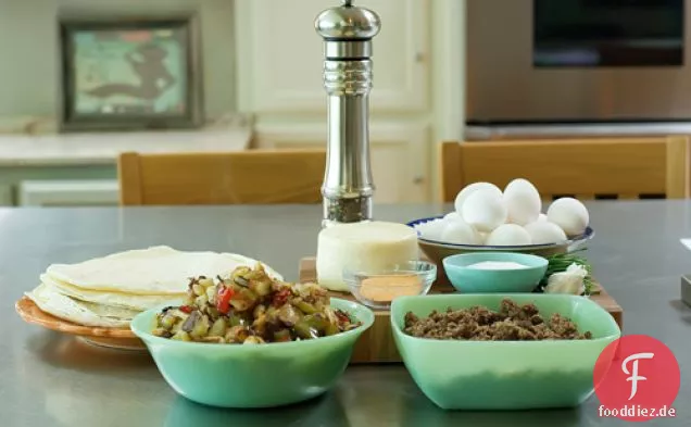 Frühstück Burritos