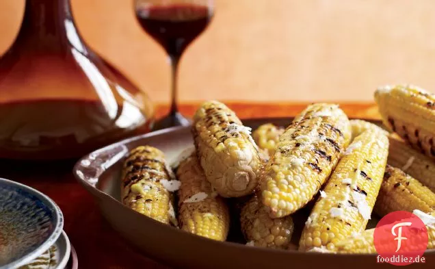 Gegrillter Mais mit Aleppo-Pfeffer Aioli