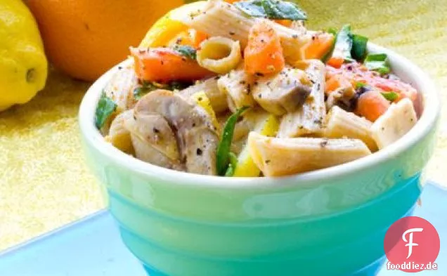 Kalifornischer Nudelsalat mit Zitronenpfeffer