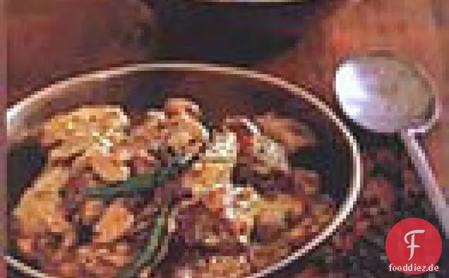 Chicken Curry mit schwarzem Pfeffer