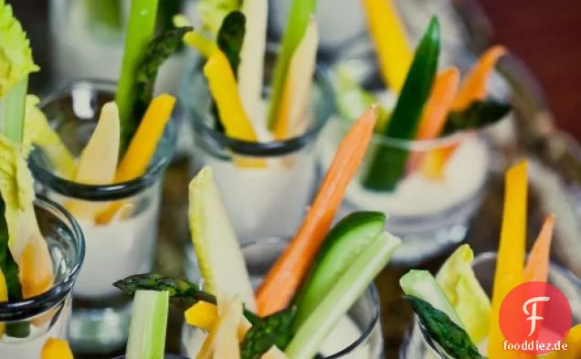 Buttermilch-schwarzer Pfeffer Dip