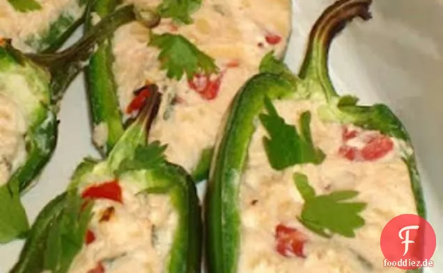 Gegrillte Pfeffer Poppers