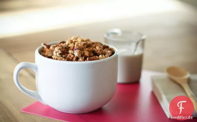 Weiße Schokolade Himbeer-Müsli