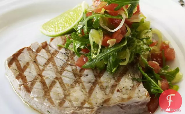 Gegrillter Thunfisch mit Tomatensalsa