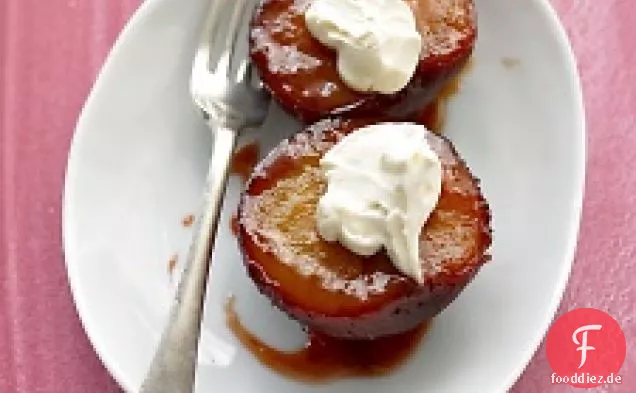 Honig geröstete Pflaumen