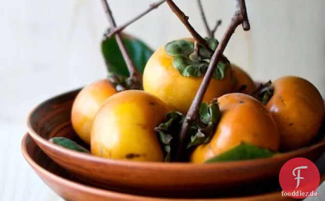 Persimmon und Zimt Haferflocken Rezept
