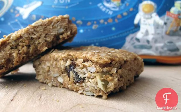 Erdnussbutter und Honigriegel