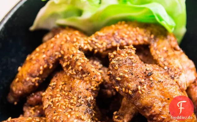 Tebasaki (japanisches gebratenes Huhn)
