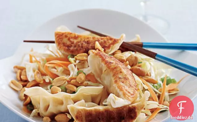 Knödel mit Sojasauce