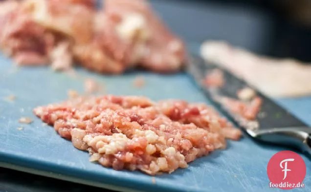Chicken Tsukune (japanische Hühnerwurst)