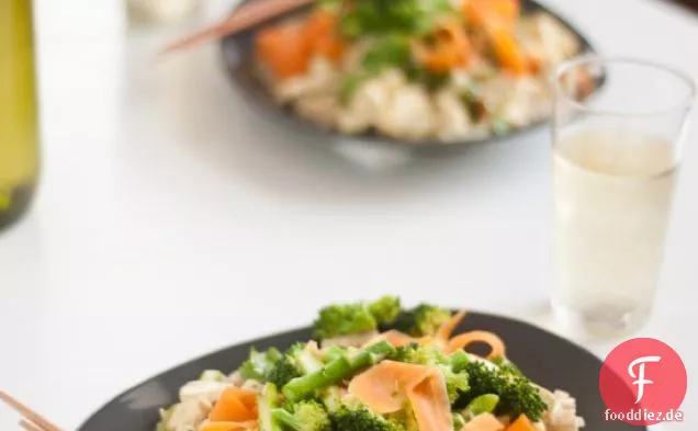Thai Green Curry mit Tofu (oder nicht)