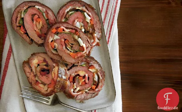 Rolled Flank Steak Rezept