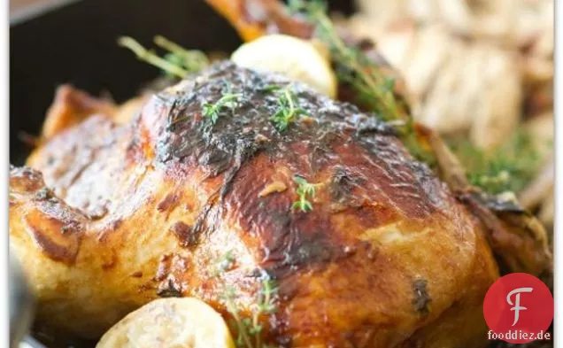 Hühnchen perfekt gebraten